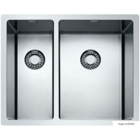 Corno Piu PFU11, Evier encastrable bac à droite, acier inox Corno Piu PFU11, Evier encastrable bac à droite, acier inox