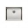 Corno Basso 4, Evier encastrable, acier inox Corno Basso 4, Evier encastrable, acier inox