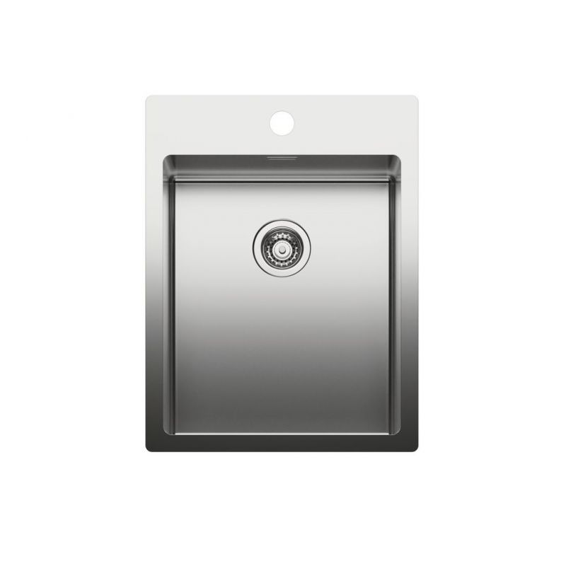 Corno Basso PR2, Evier encastrable, acier inox