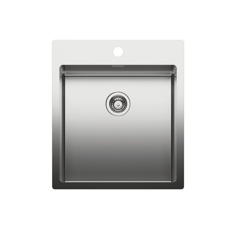 Corno Basso PR3, Evier encastrable, acier inox