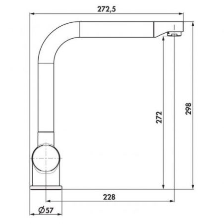 Singoli 600 - Lot Bac à encastrer par le bas, granite nero et mitigeur Drive 1S, acier inox/noir Singoli 600 - Lot Bac à encastrer par le bas, granite nero et mitigeur Drive 1S, acier inox/noir