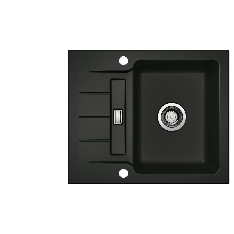 LineUP 2E, Evier encastrable, Nero