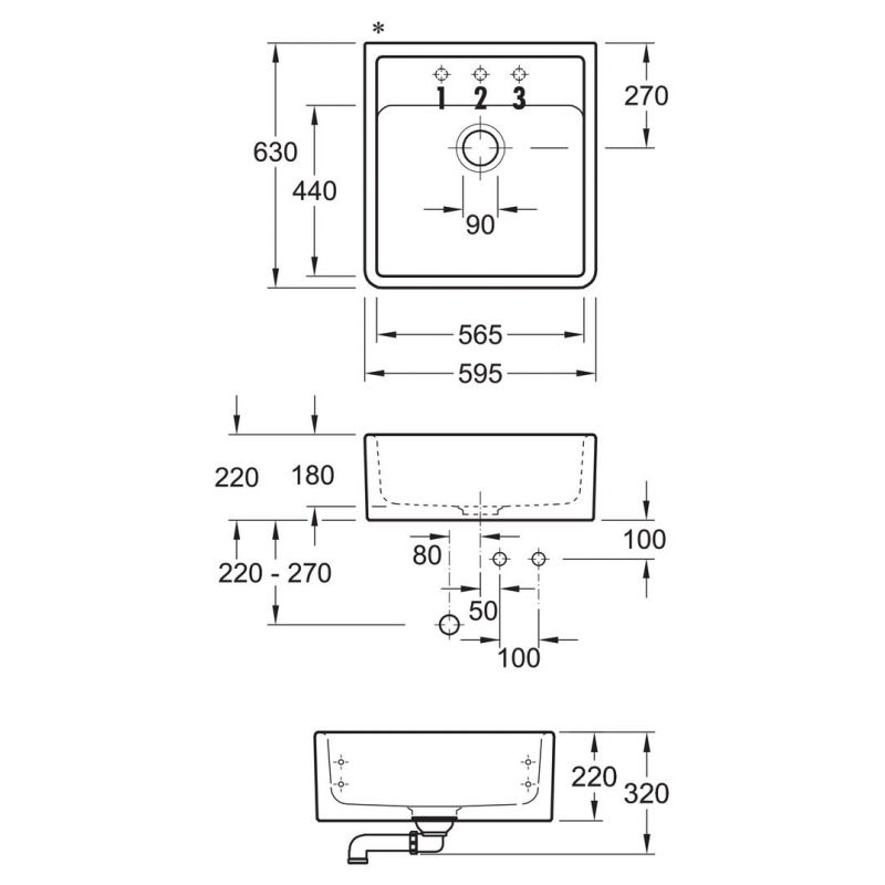 Evier à bac unique, Blanc brillant