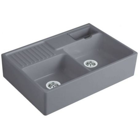 Evier à deux bacs, Graphite Evier à deux bacs, Graphite