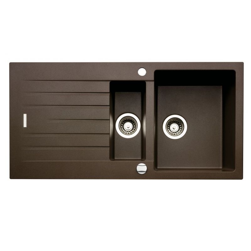 Angola 150, Evier encastrable, granite expresso