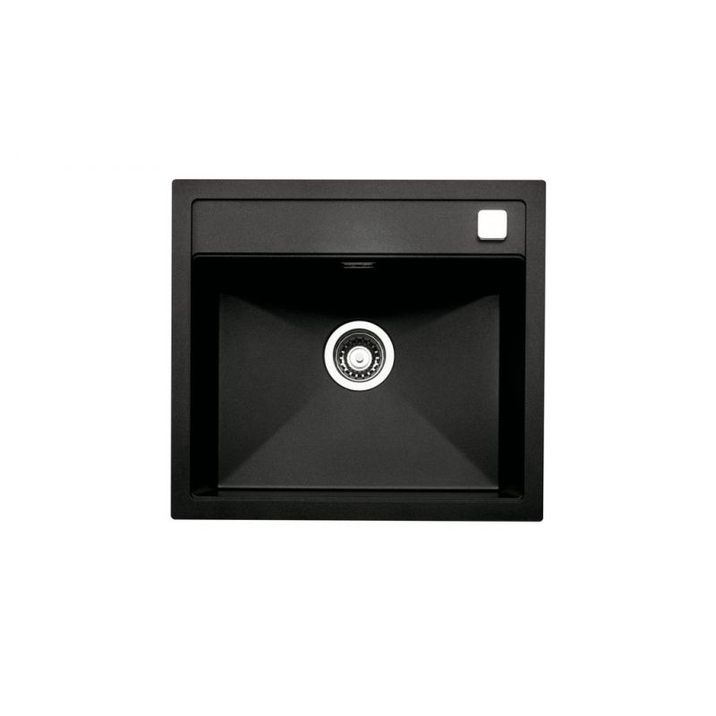 Angola 56, Evier encastrable, granite nero