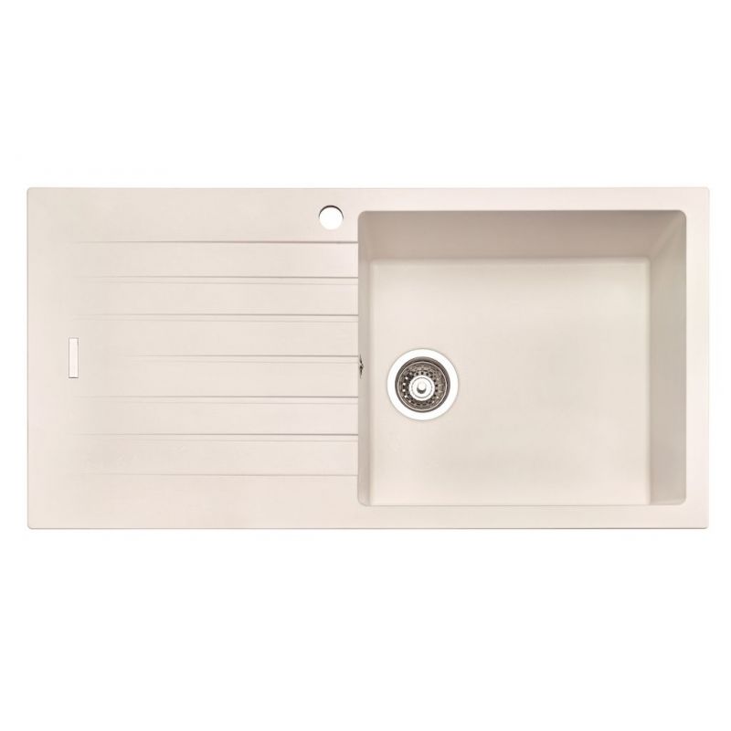 Angola 100 L, Evier encastrable, granite magnolia