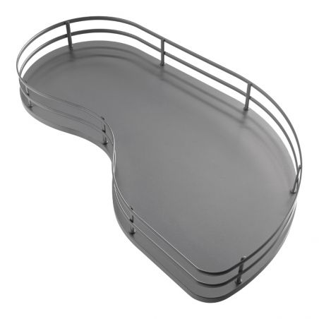 Ferrure Fly Moon Anthracite Sens Gauche sans amortisseur pour porte de 450 mm Ferrure Fly Moon Anthracite Sens Gauche sans amortisseur pour porte de 450 mm