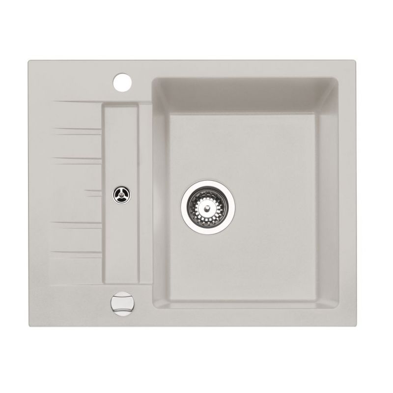 Corto 615, Evier encastrable, granite magnolia