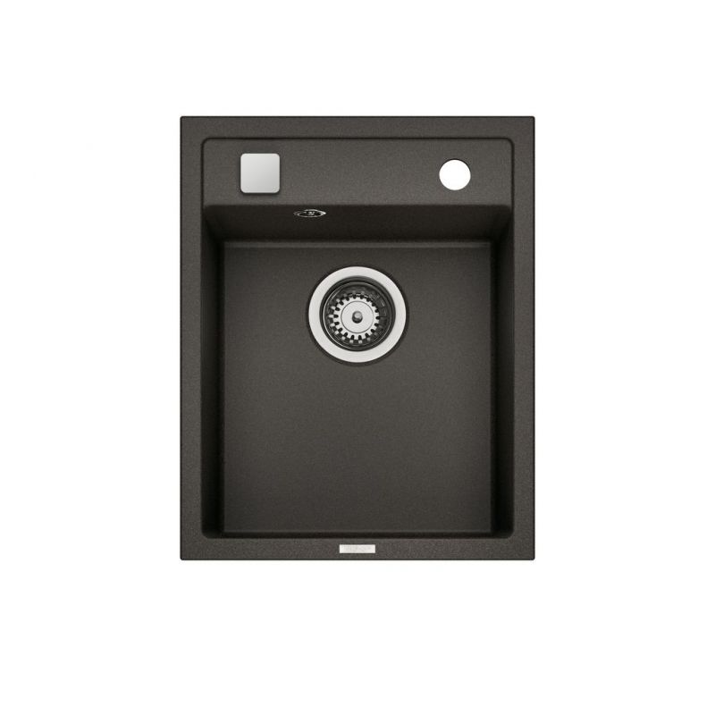 Angola 40, Evier encastrable, granite metallico