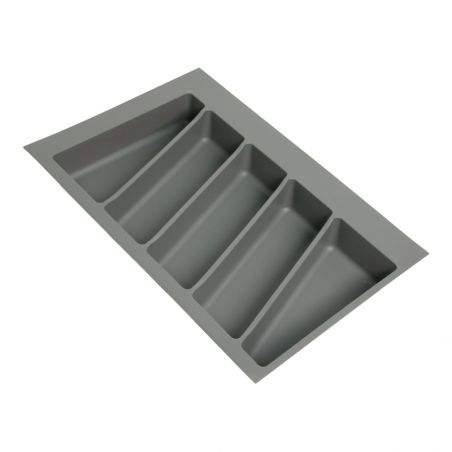 Range-couverts PVC Anthracite pour caisson de 450 mm Range-couverts PVC Anthracite pour caisson de 450 mm