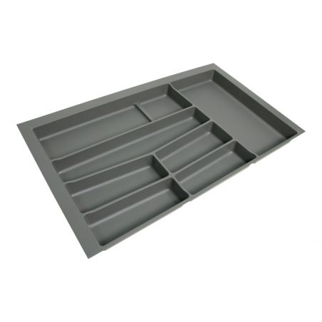 Range-couverts PVC Anthracite pour caisson de 1000 mm Range-couverts PVC Anthracite pour caisson de 1000 mm