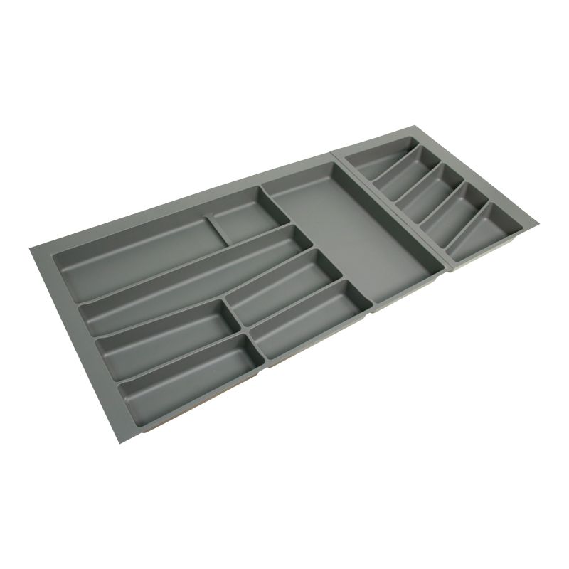 Range-couverts PVC Anthracite pour caisson de 1200 mm