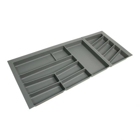 Range-couverts PVC Anthracite pour caisson de 1200 mm Range-couverts PVC Anthracite pour caisson de 1200 mm
