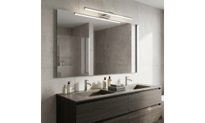 Éclairage miroir salle de bain LED : lampe et spot miroir | Quai 702