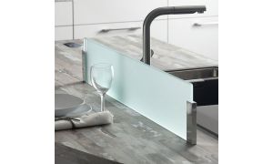 Séparateur d’îlot MSA France – Accessoire plan de travail en verre | Quai 702