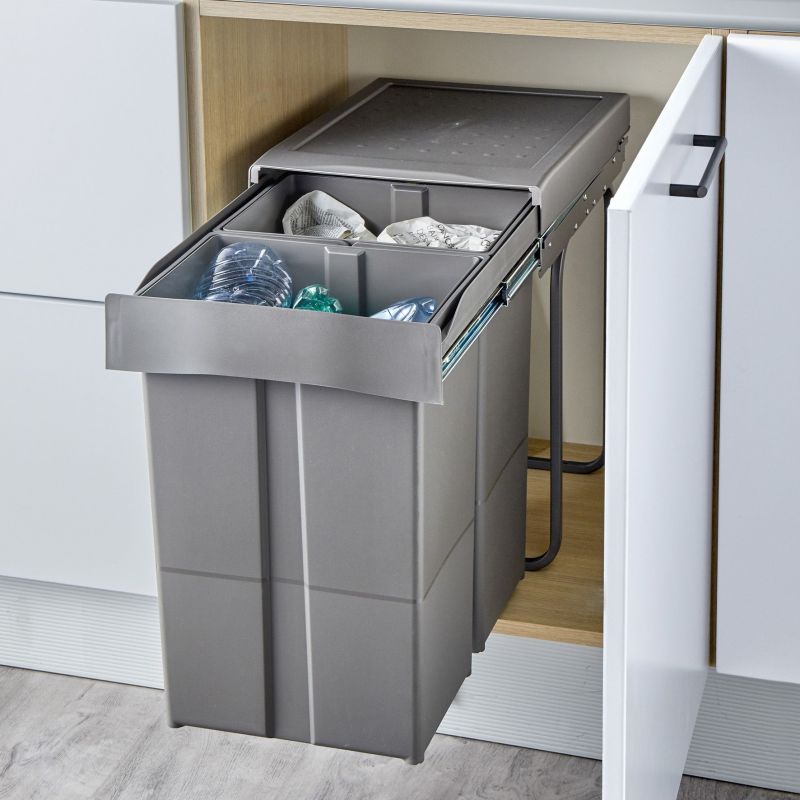 Poubelle tri sélectif 2 bacs : le guide complet pour bien choisir - Quai 702