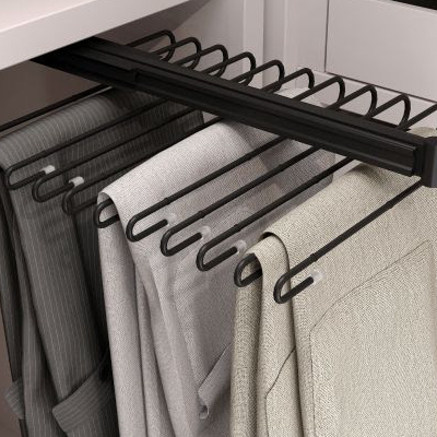 Porte pantalons coulissant