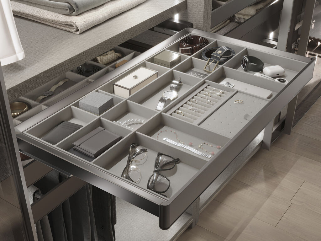 Gamme Quartz de Emuca - Organisateur bijoux