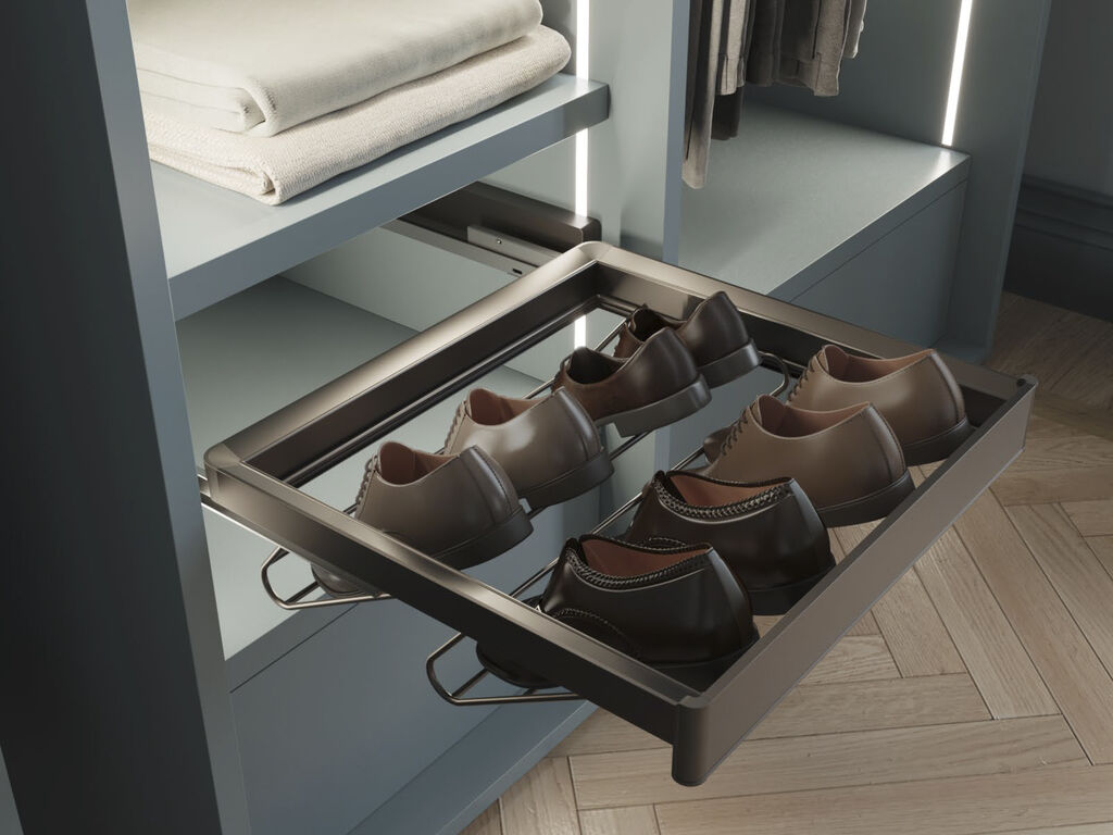 Gamme Quartz de Emuca - Porte chaussures