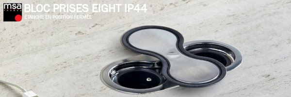 Le bloc prises EIGHT IP44 de MSA France sacré au Red Dot Award 2025 !