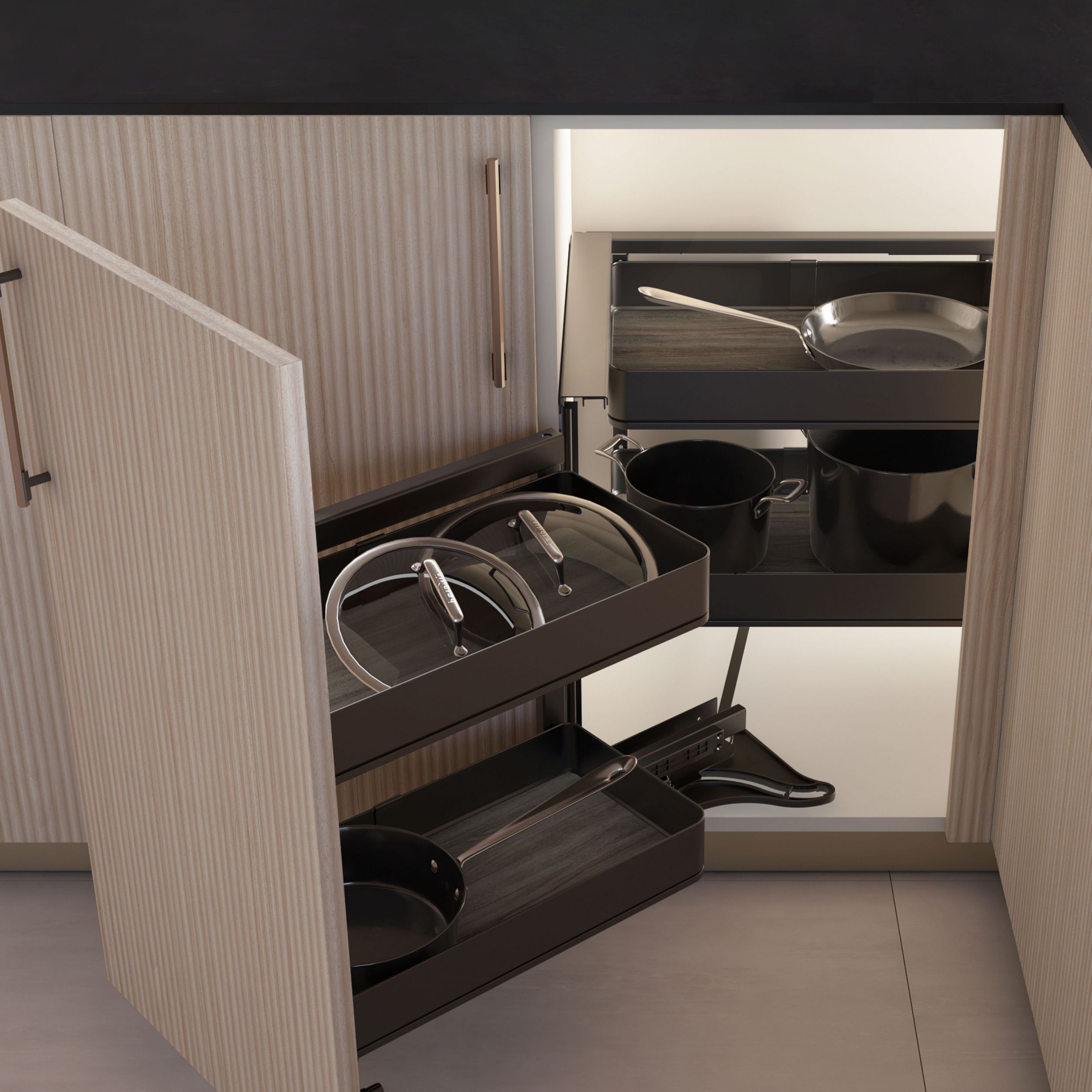 Aménager un angle perdu cuisine : la solution pour vos angles