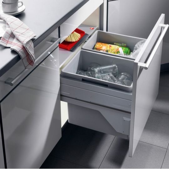 Poubelle cuisine tri sélectif double bac 30L : comment bien choisir ?