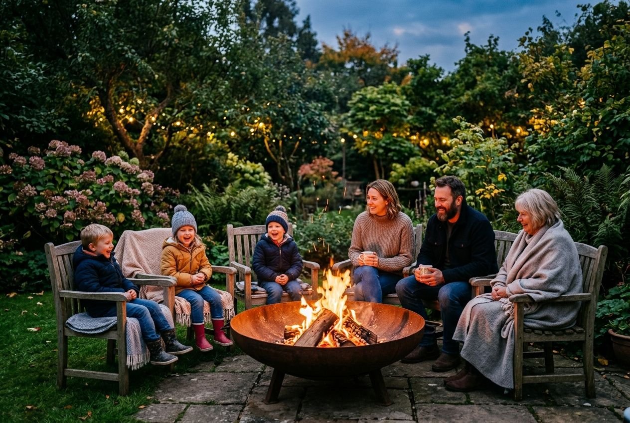 Braséro sécurité enfants : profiter du feu en famille