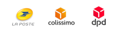 Expédition sérieuse avec la poste colissimo et dpd